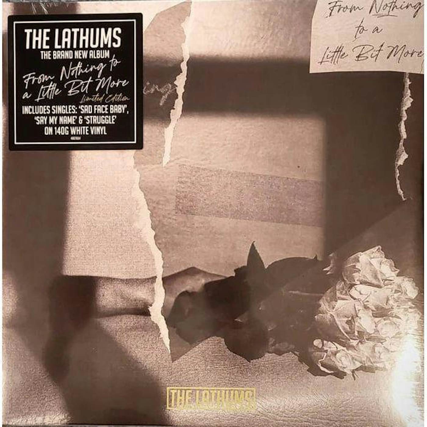 The Lathums  From Nothing To A Little Bit More (White) Vinyl Record