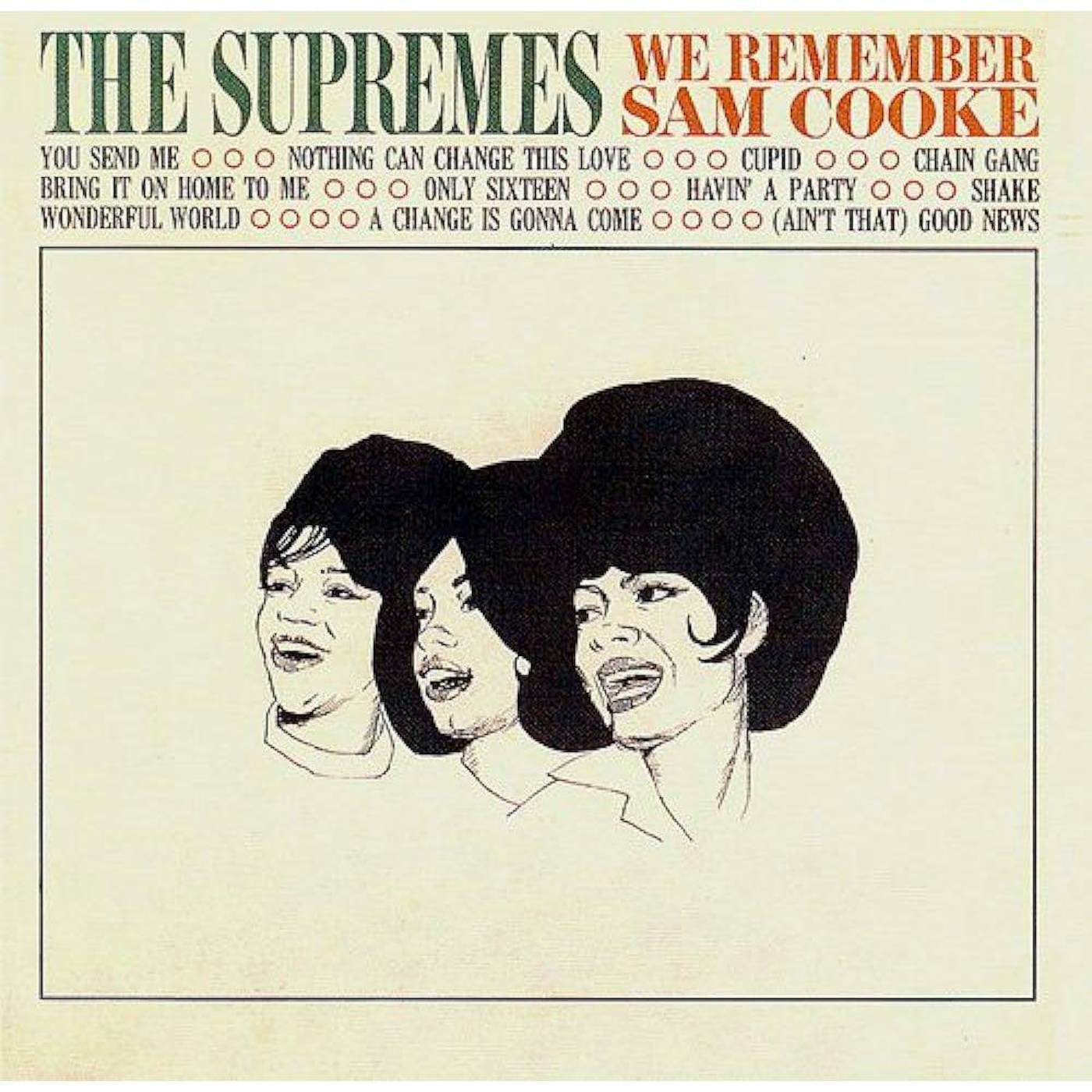 The Supremes We Remeber Sam Cooke Vinyl Record
