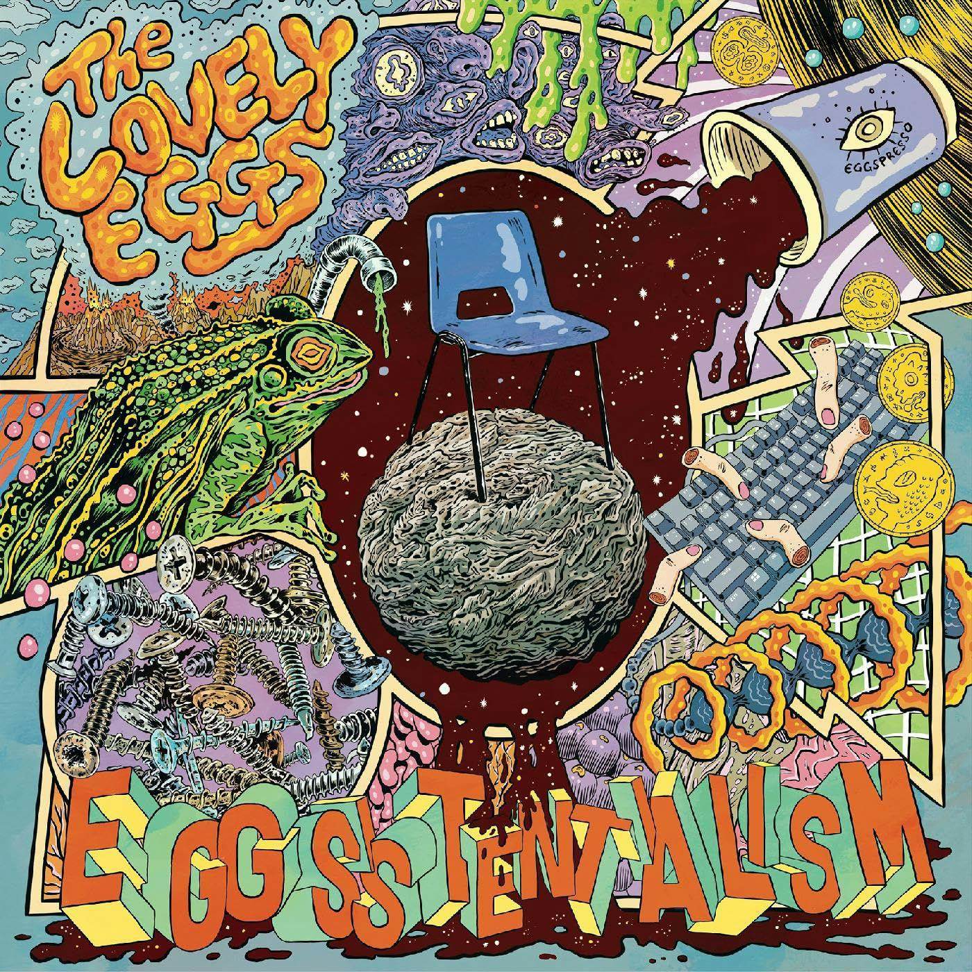 The Lovely Eggs Eggsistentialism (Green) Vinyl Record
