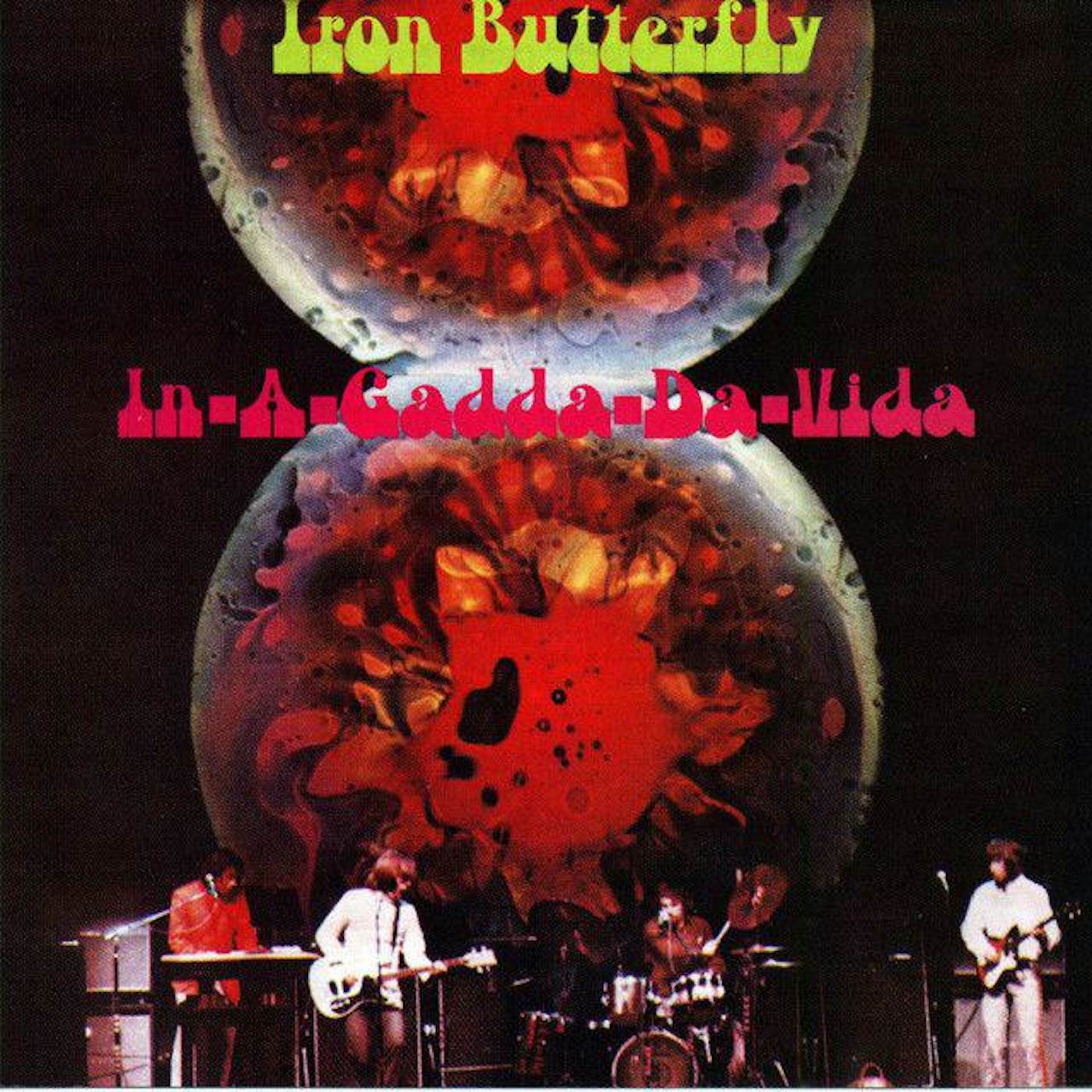 Iron Butterfly In-A-Gadda-Da-Vida (Rocktober) (Clear) Vinyl Record