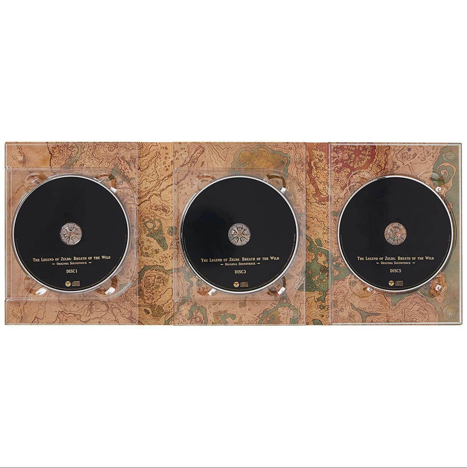 Legend Of Zelda Breath Of The Wild / Original Soundtrack (5-CD