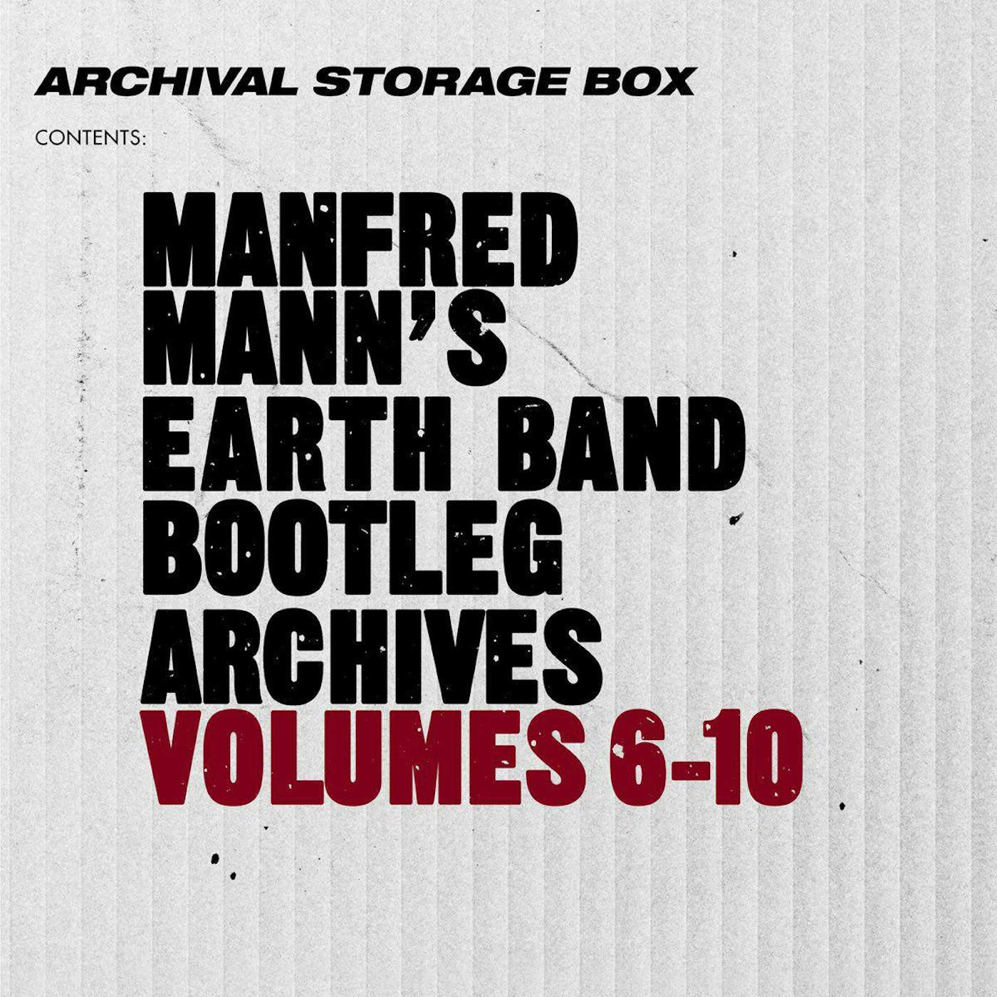 Manfred Mann's Earth Band Bootleg Archives 6-10 CD Box Set