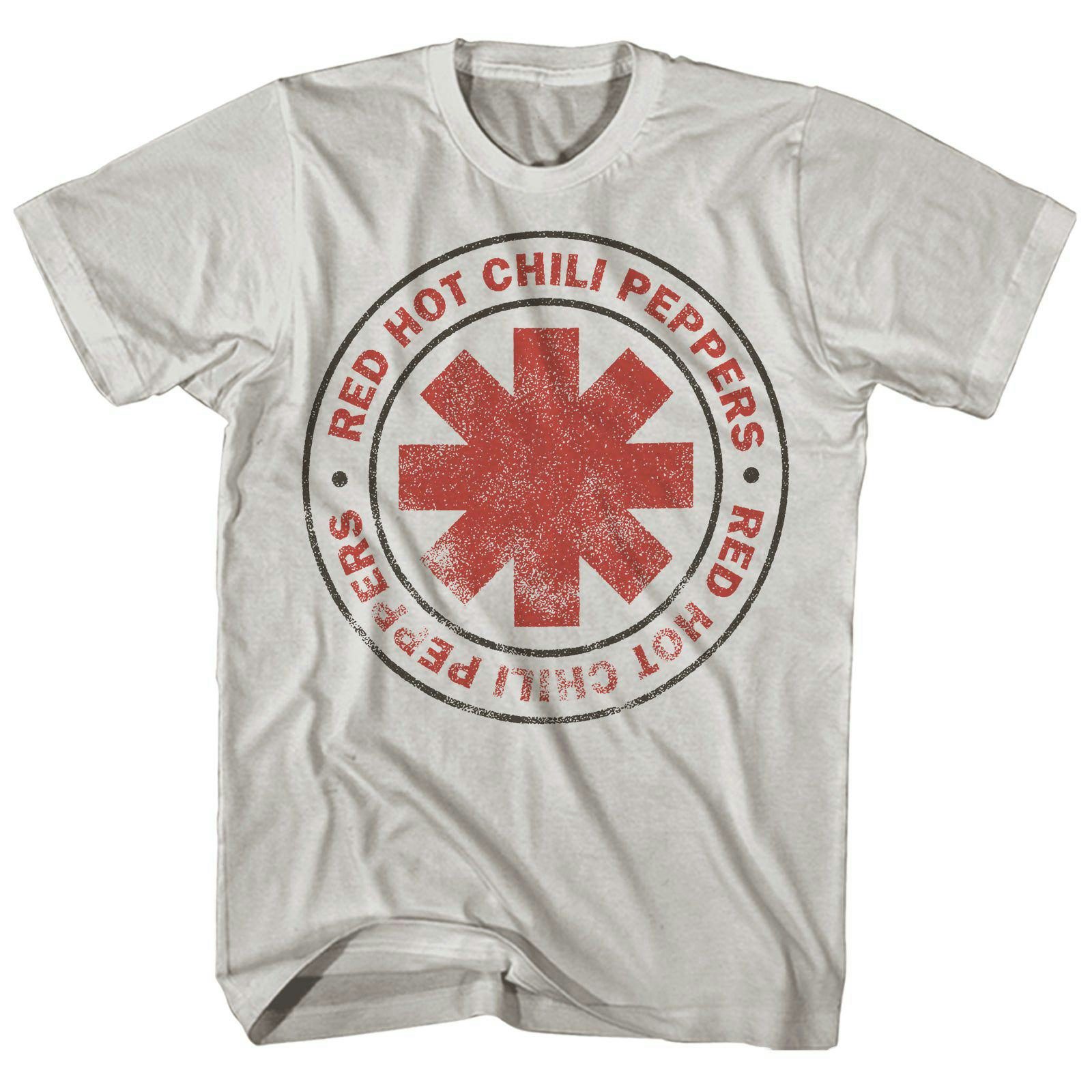 Red Hot Chili Peppers T-Shirt | Distressed Logo Red Hot Chili Peppers Shirt