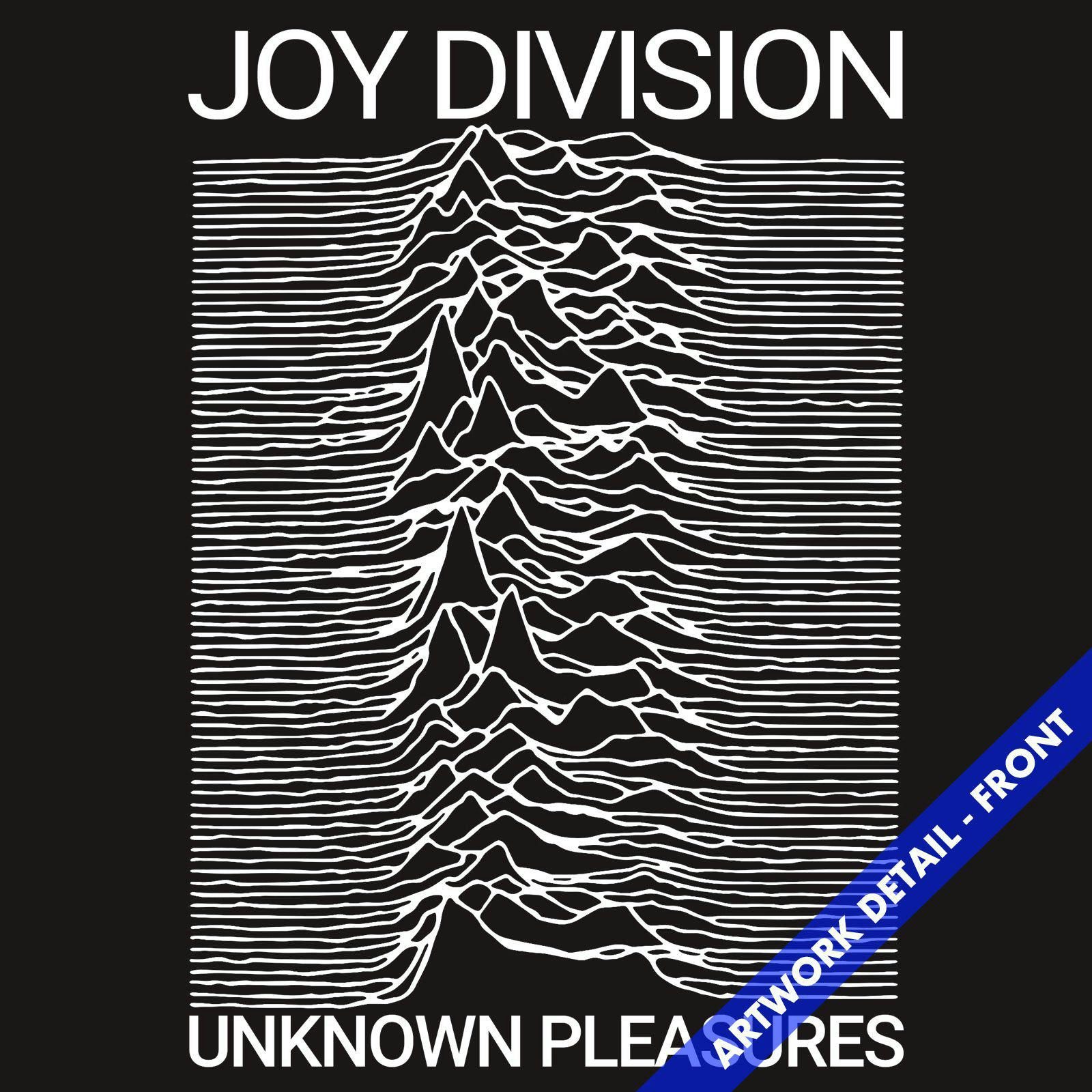 Joy Division T-Shirt | Unknown Pleasures Album Art Joy Division T-Shirt