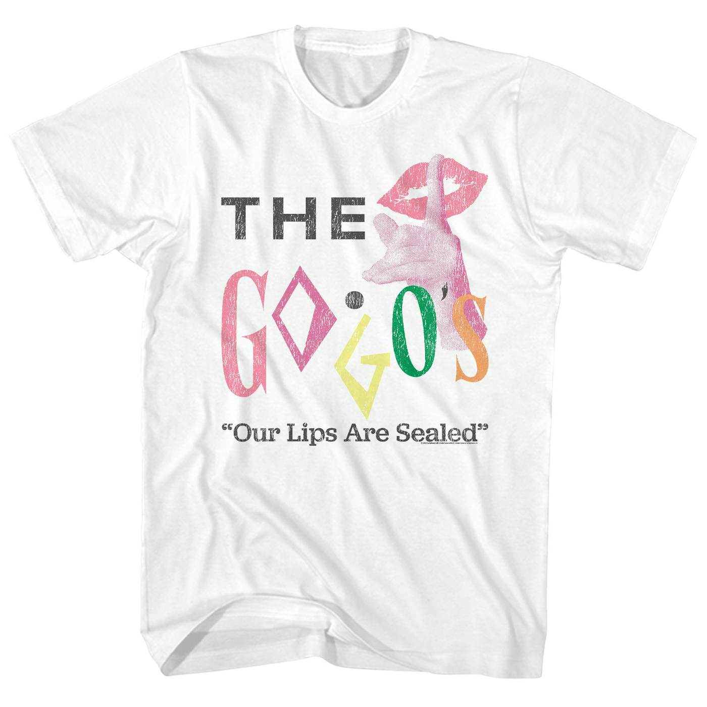 The Go-Go's The Gogo's T-Shirt | Lips Are Sealed The Gogo's Shirt