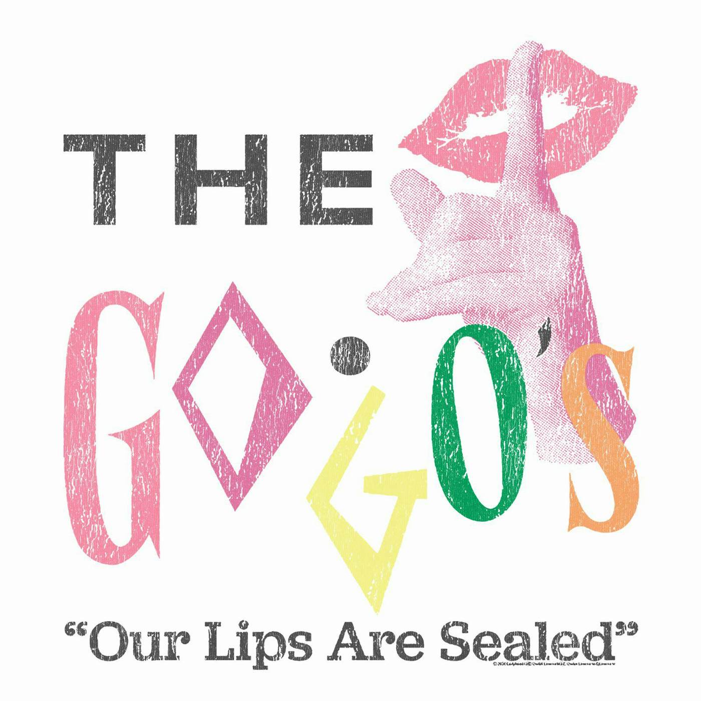 The Go-Go's The Gogo's T-Shirt | Lips Are Sealed The Gogo's Shirt