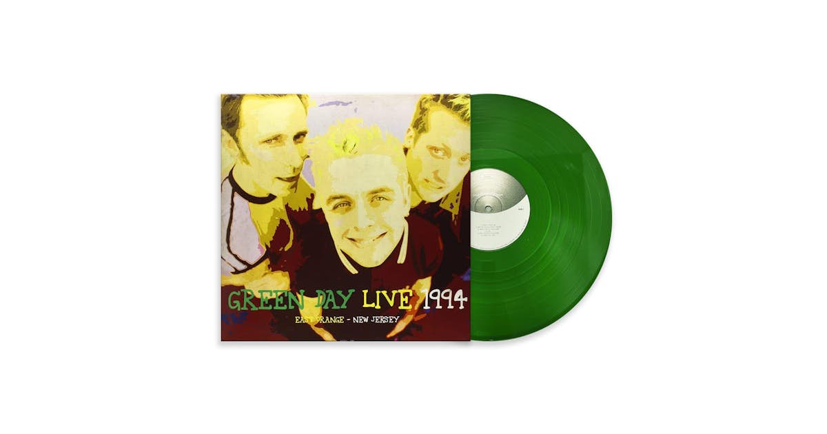 Green Day LP Vinyl Record - Live At WFMU-FM East Orange New Jersey