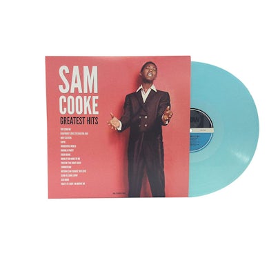Sam Cooke LP - Greatest Hits (Electric Blue Vinyl)