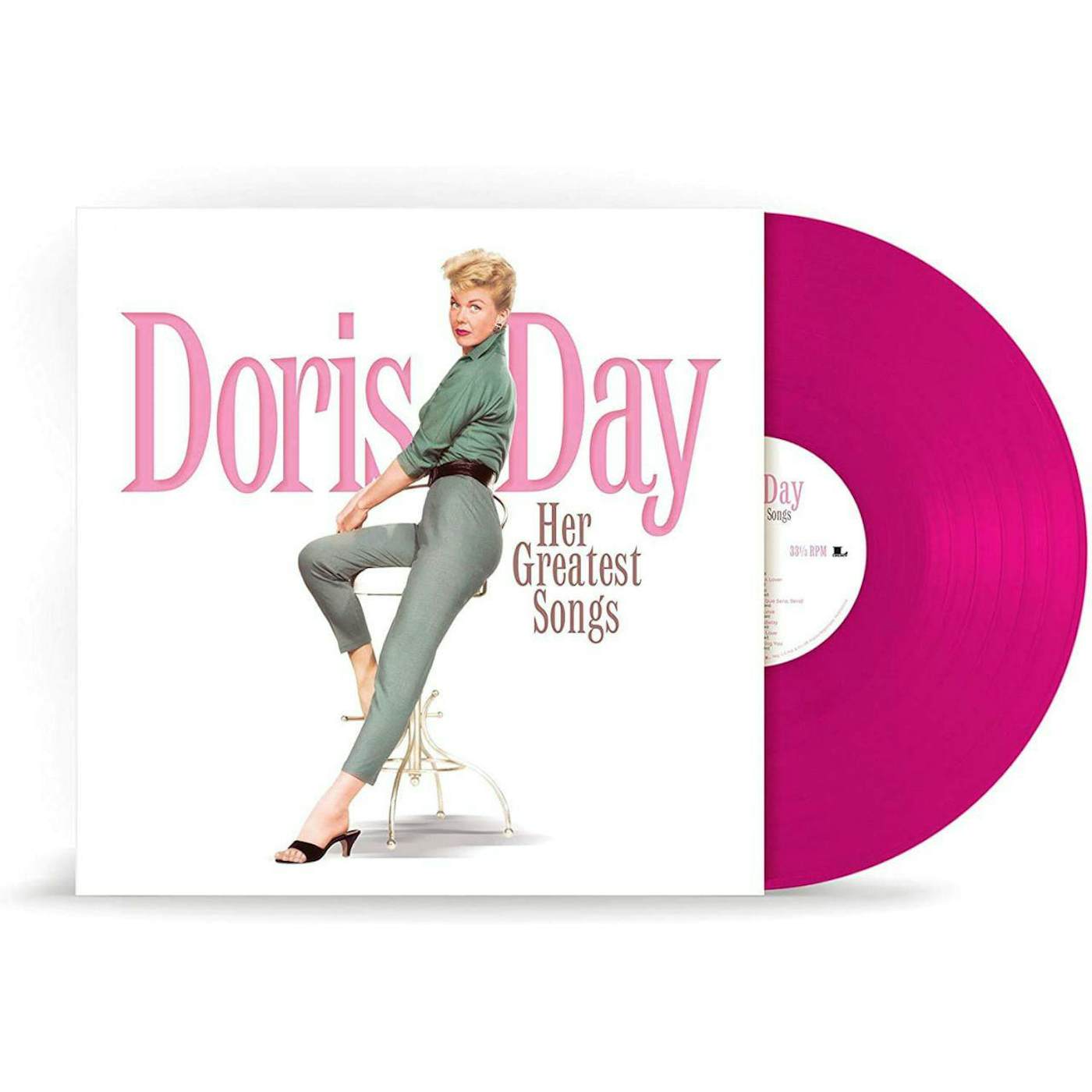Doris Day LP Vinyl Record - Her Greatest Hits (Pink Vinyl)