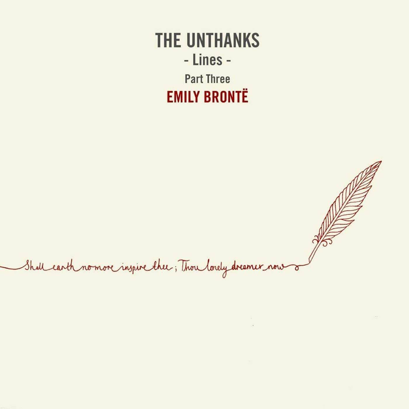 The Unthanks, The LP - Lines - Part Three: Emily Bronte (10 Inch Lp) (Vinyl)
