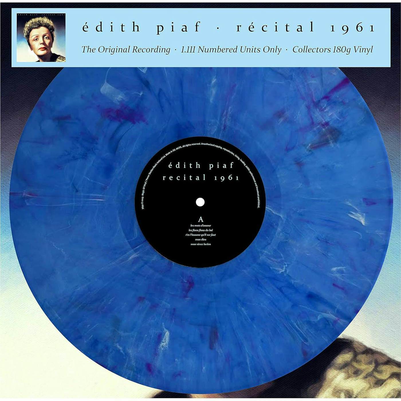 Édith Piaf LP - Recital 1961 (Vinyl)