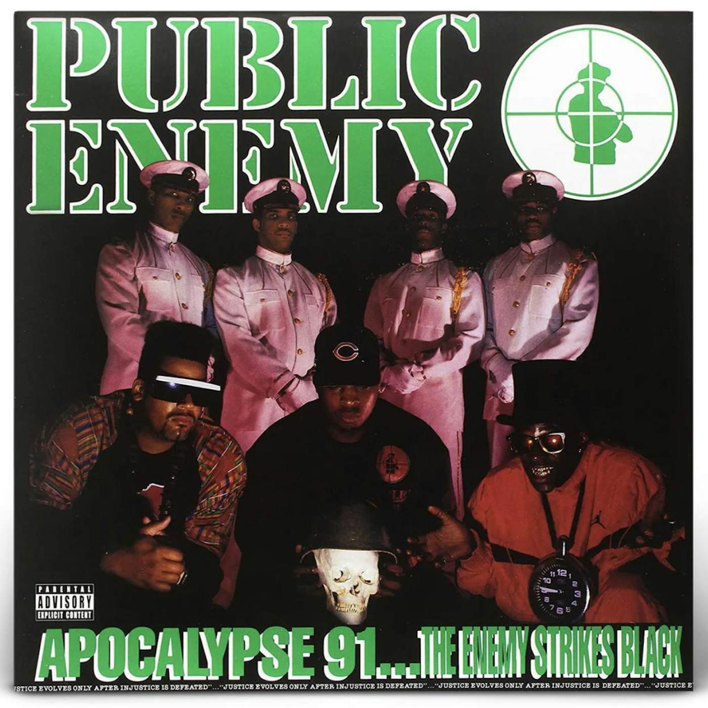 Public Enemy Apocalypse 91: The Enemy Strikes Black 2LP Limited Edition Colored Vinyl