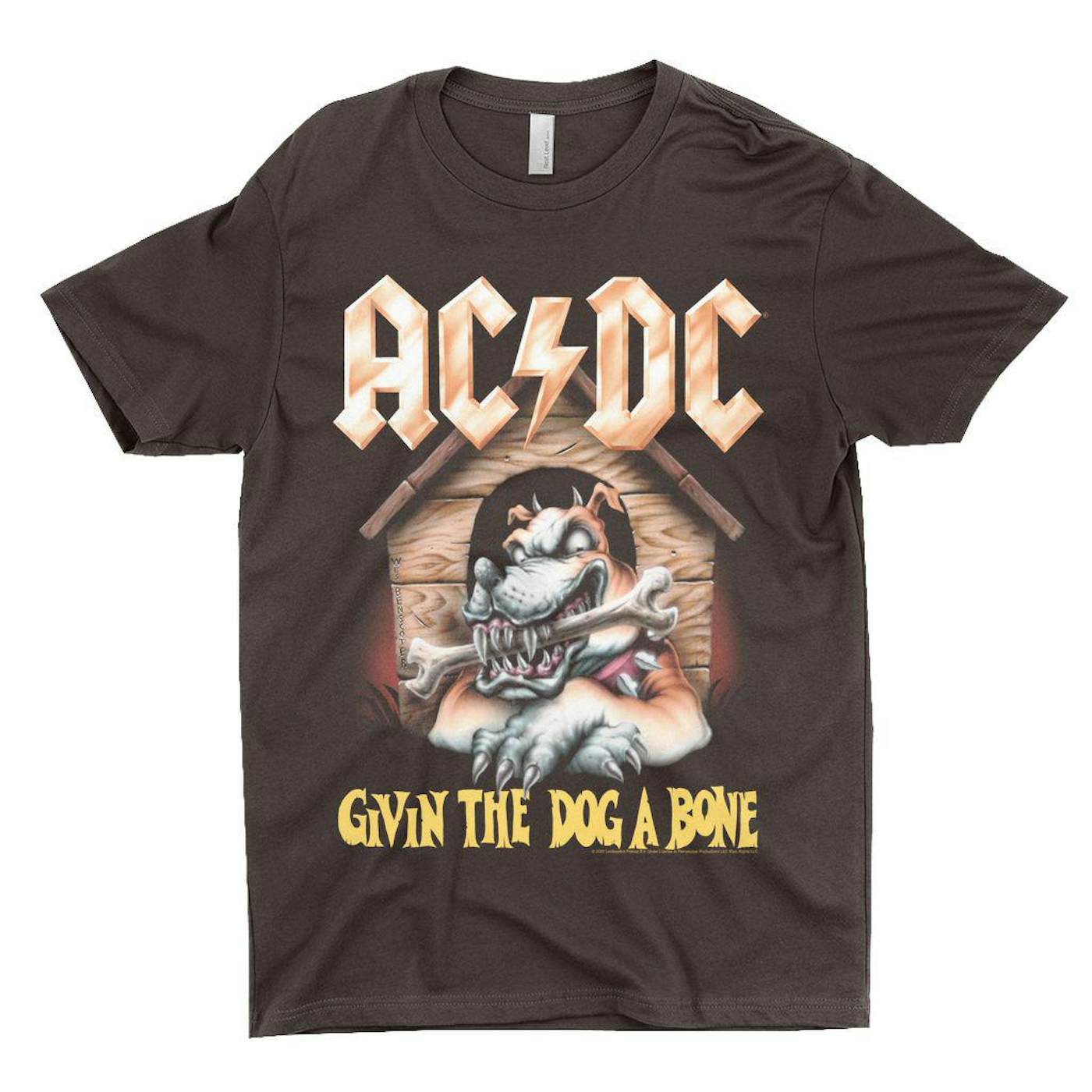 AC/DC T-Shirt | Givin The Dog A Bone Design ACDC Shirt