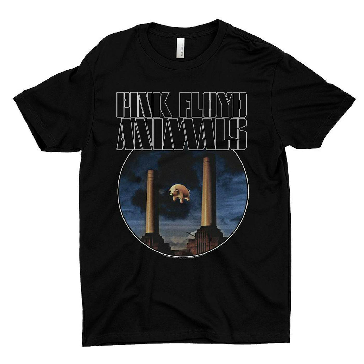 Pink Floyd T-Shirt | Animals Album Blue Image Pink Floyd Shirt (Merchbar Exclusive)