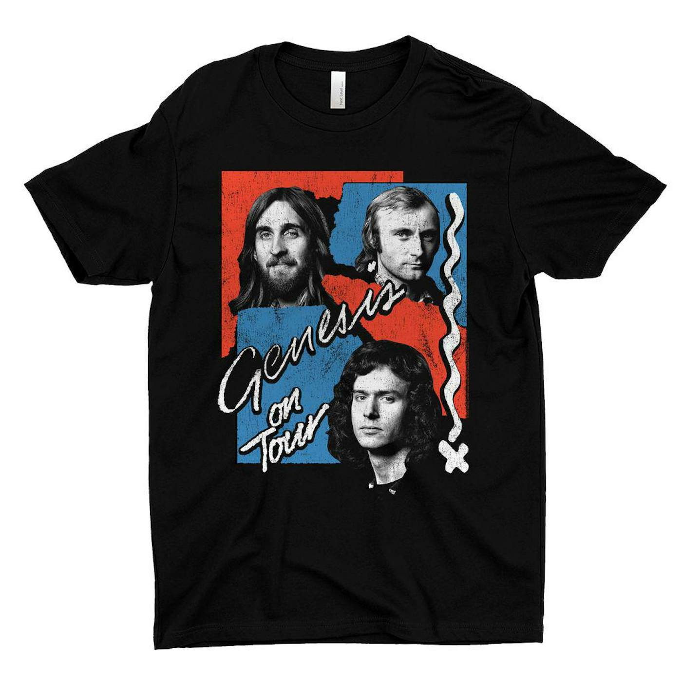 Genesis T-Shirt | Live, On Tour Distressed (Merchbar Exclusive) Genesis Shirt