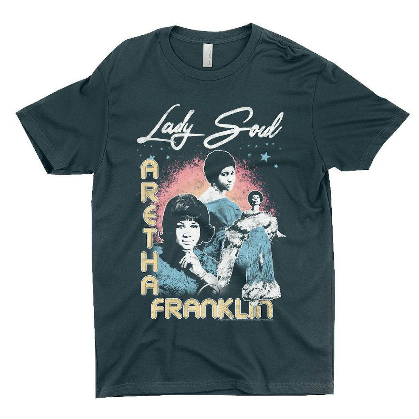 Aretha Franklin T-Shirt | Lady Soul Collage Aretha Franklin Shirt