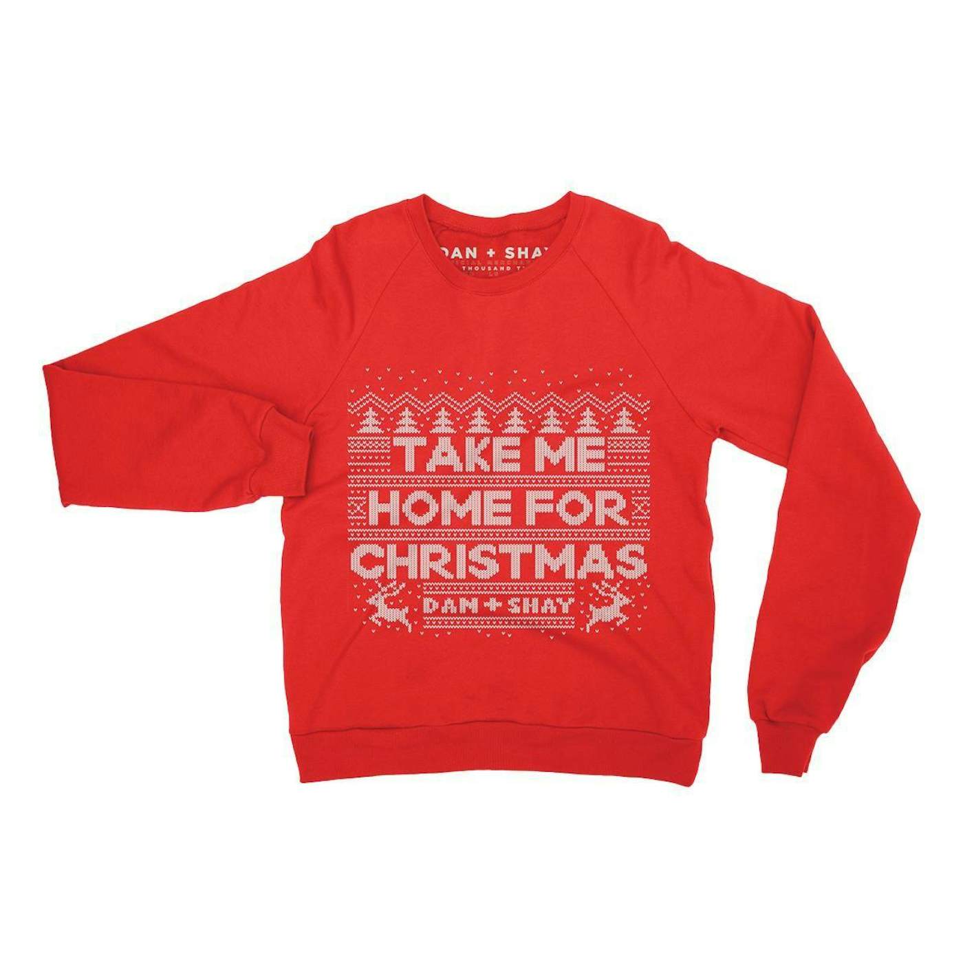 Dan + Shay Take Me Home For Christmas Crewneck