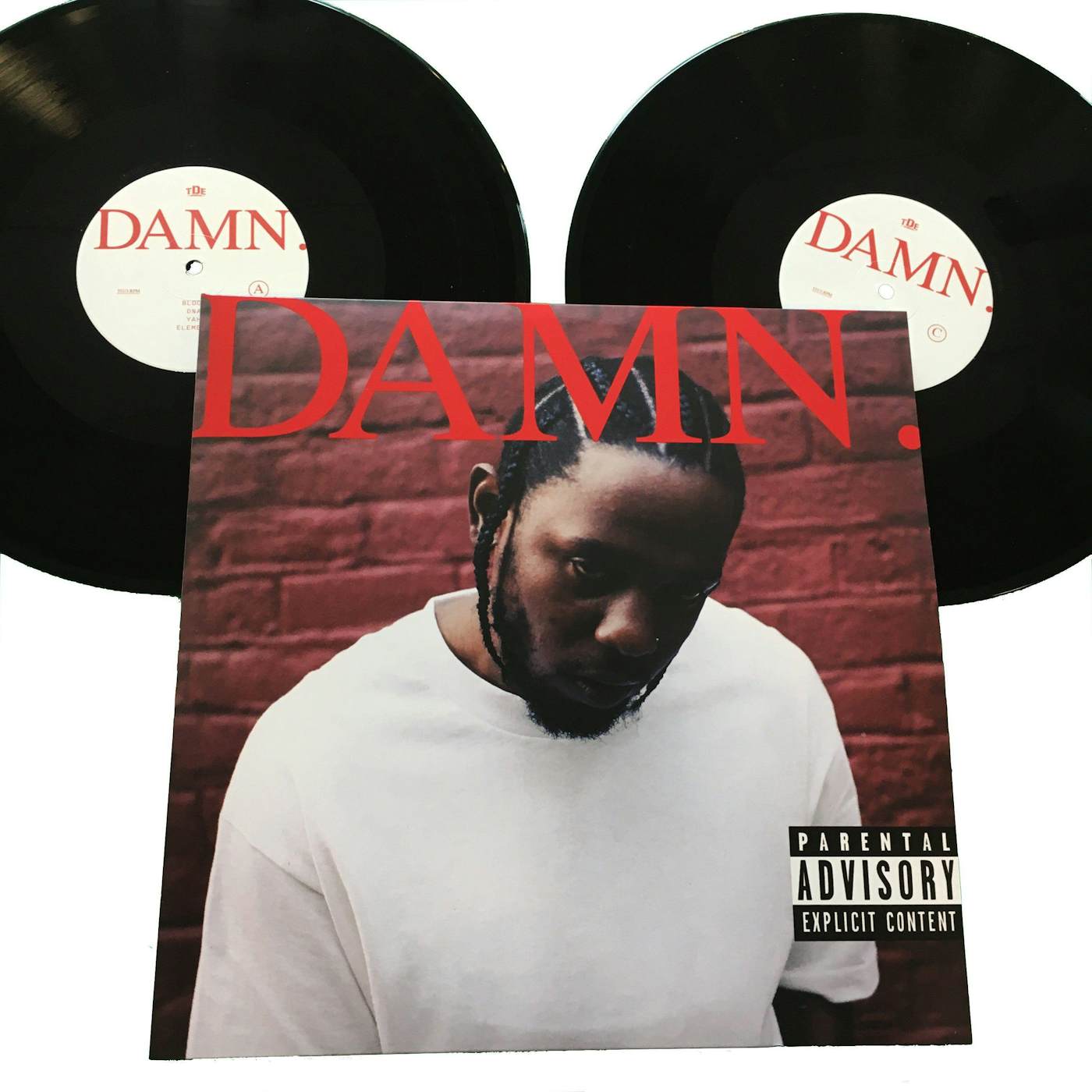 Nu Instruere mørk Kendrick Lamar DAMN. (2 LP) Vinyl Record