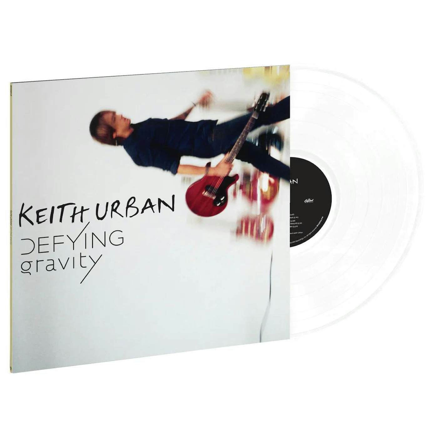 Keith Urban Defying Gravity (LP)(White Vinyl) Vinyl Record