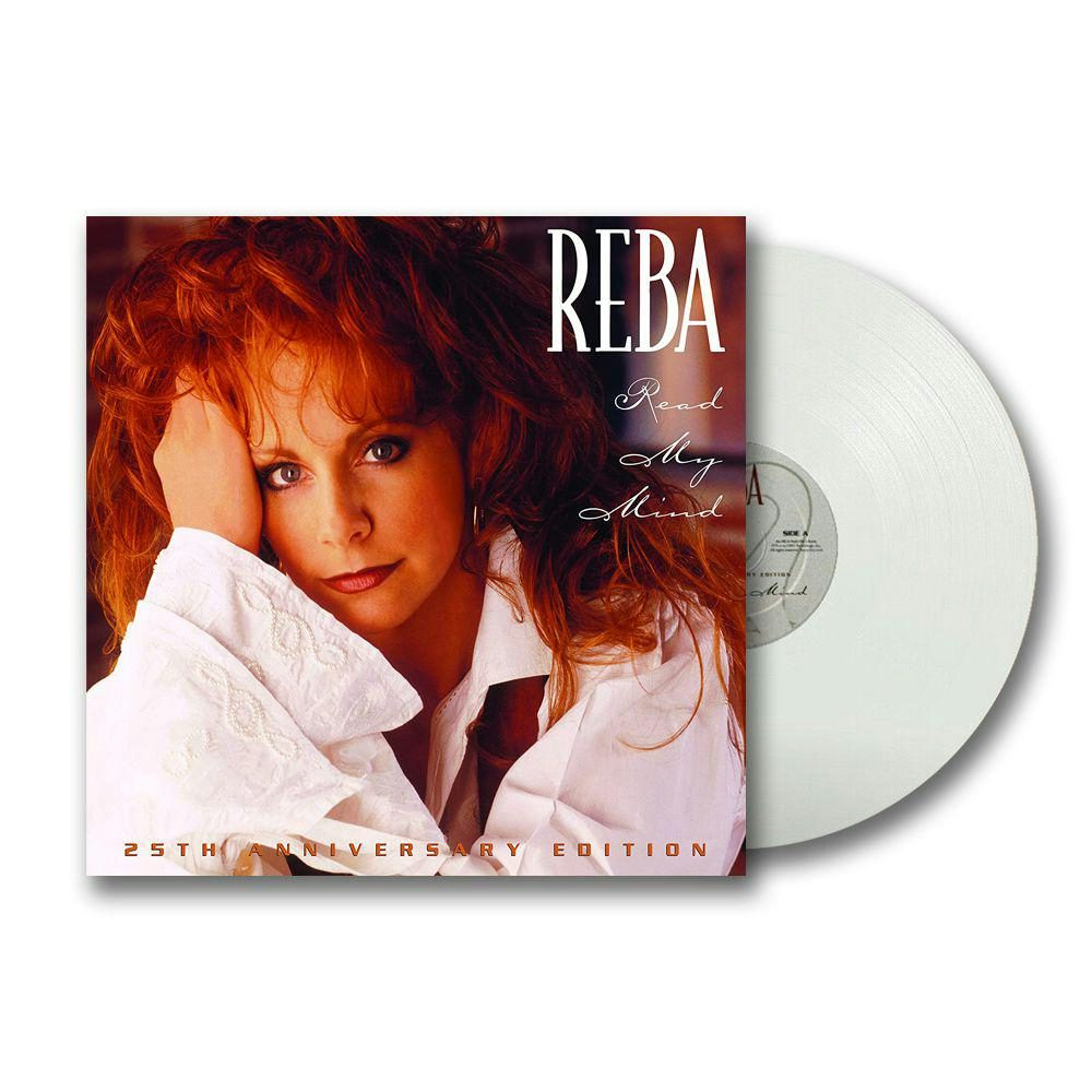 Reba McEntire Read My Mind (White LP) Vinyl Record