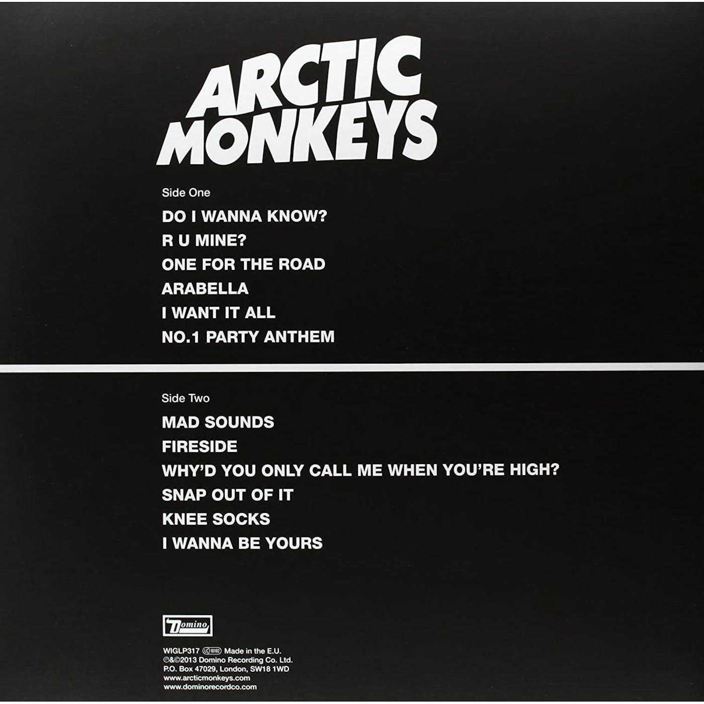 DOMINO Arctic Monkeys Humbug Vinilo Nuevo