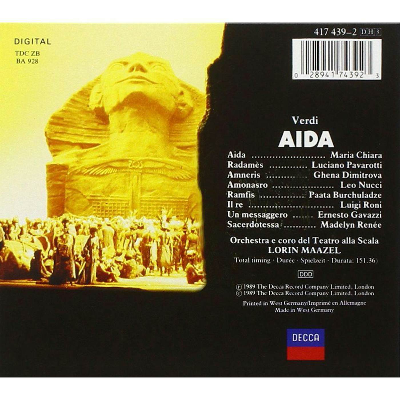 Lorin Maazel Aida (3 CD Box Set)