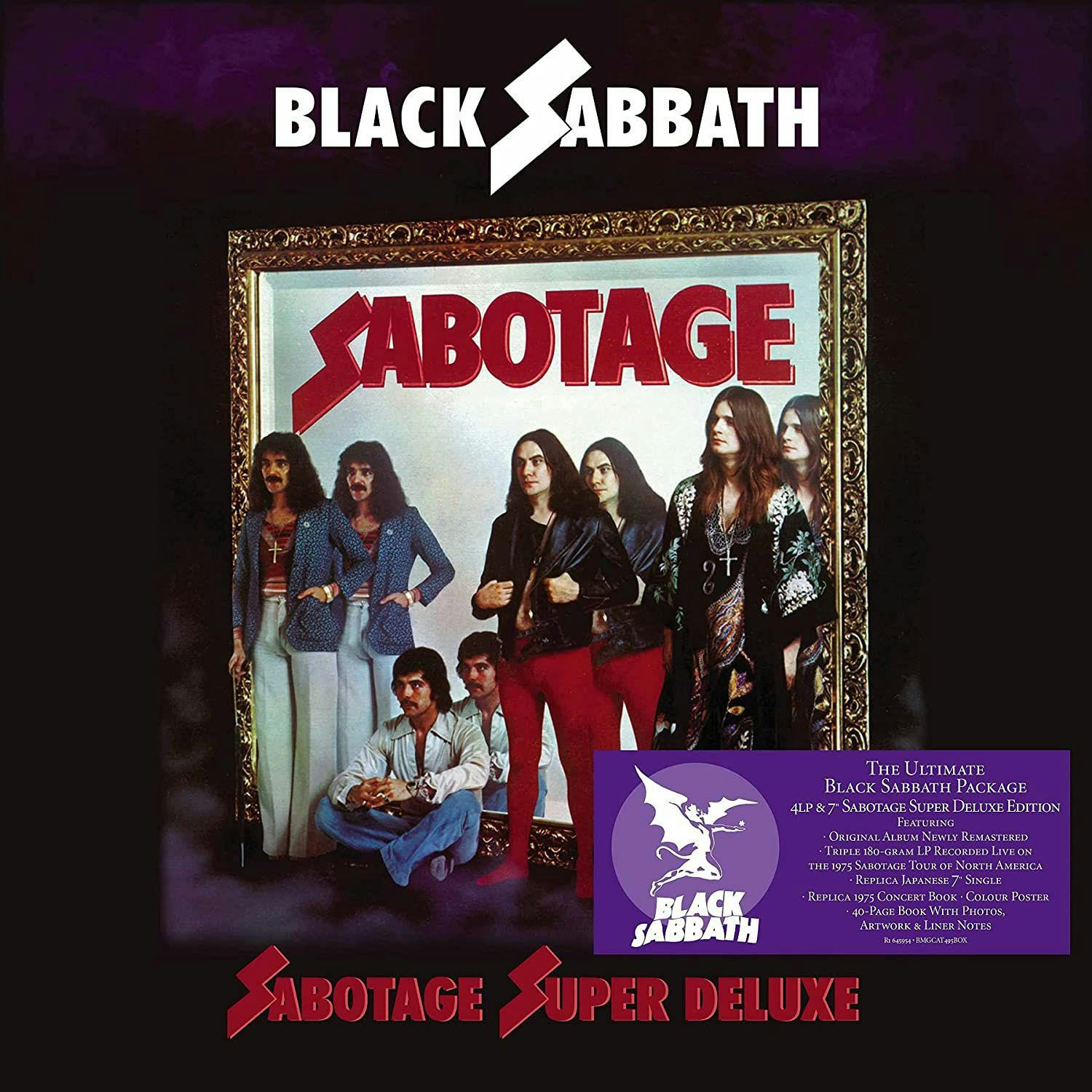 Black Sabbath Sabotage (Super Deluxe Edition) 4LP + 7