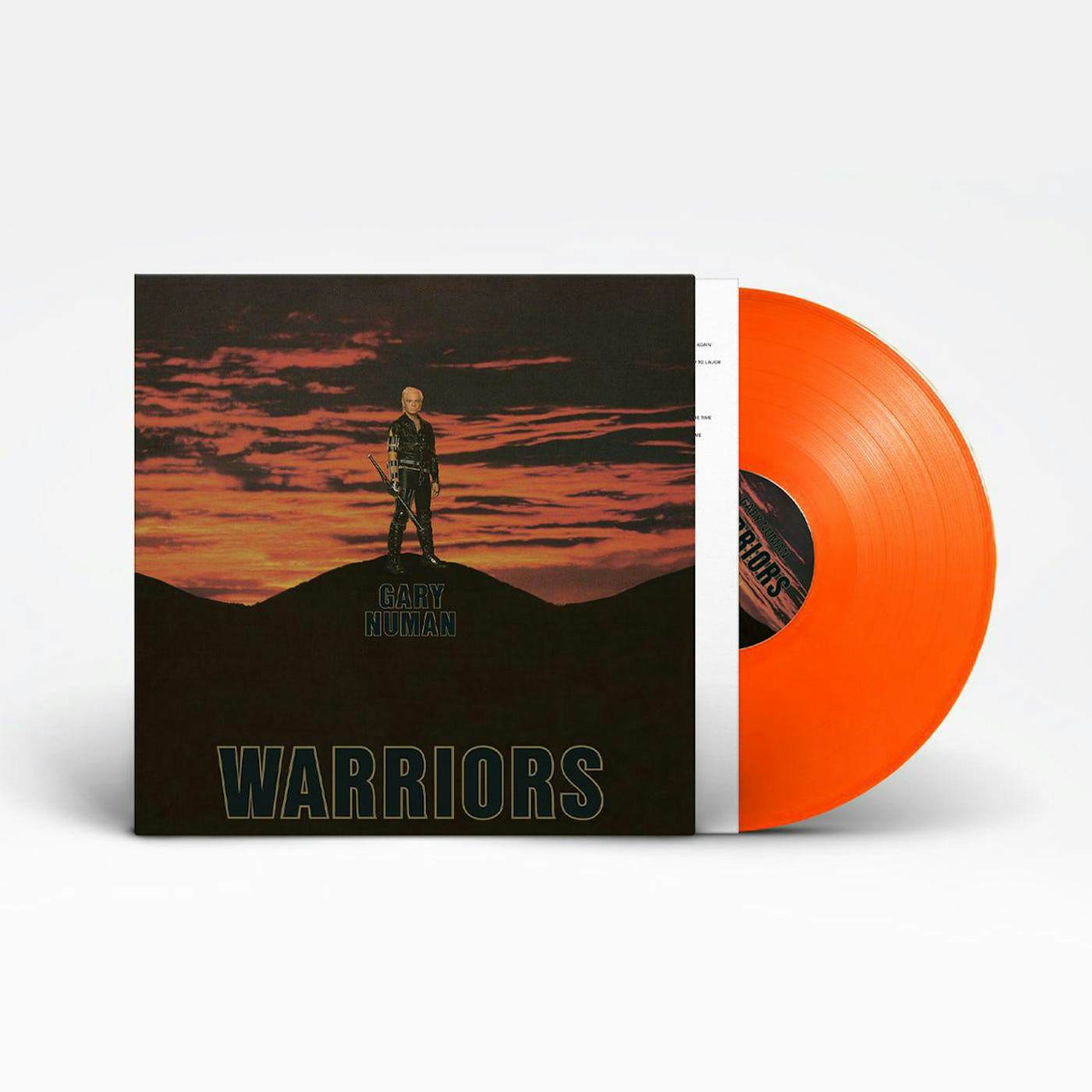 Gary Numan WARRIORS (ORANGE VINYL) Vinyl Record