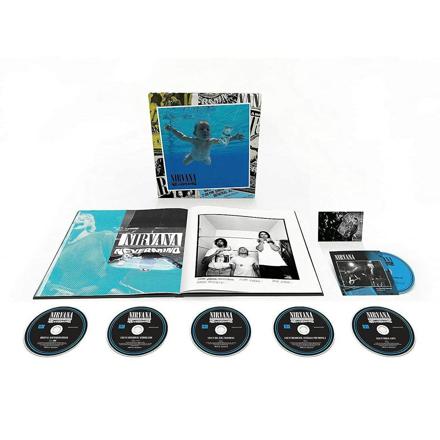 Nirvana Nevermind (30th Anniversary) (Super Deluxe 5 CD/Blu-ray