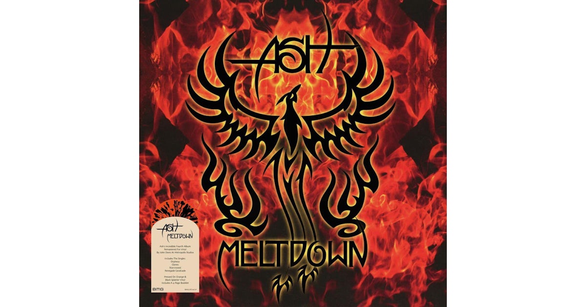Ash Meltdown Vinyl Record Ash Meltdown Vinyl Record