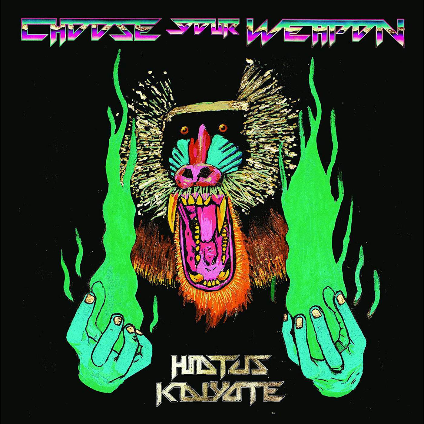Hiatus Kaiyote Choose Your Weapon (Photoluminescent Tra Vinyl Record