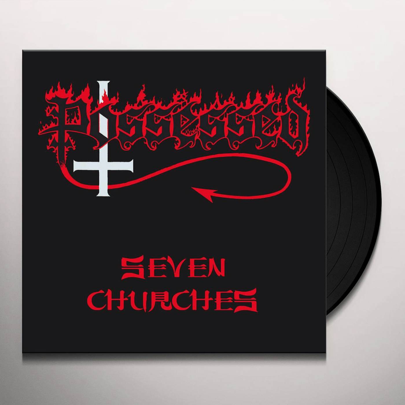 Possessed Seven Churches Vinyl Record