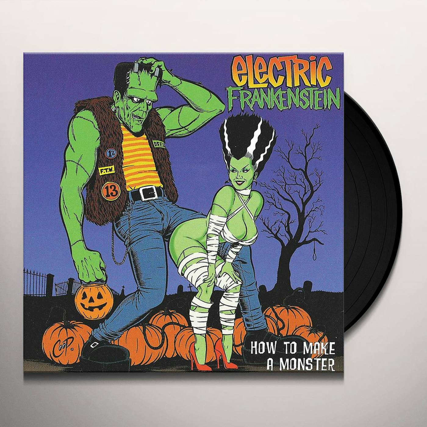 Electric Frankenstein How to Make a Monster Vinyl Record