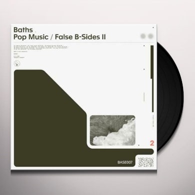 Baths POP MUSIC / FALSE B SIDES Vinyl Record