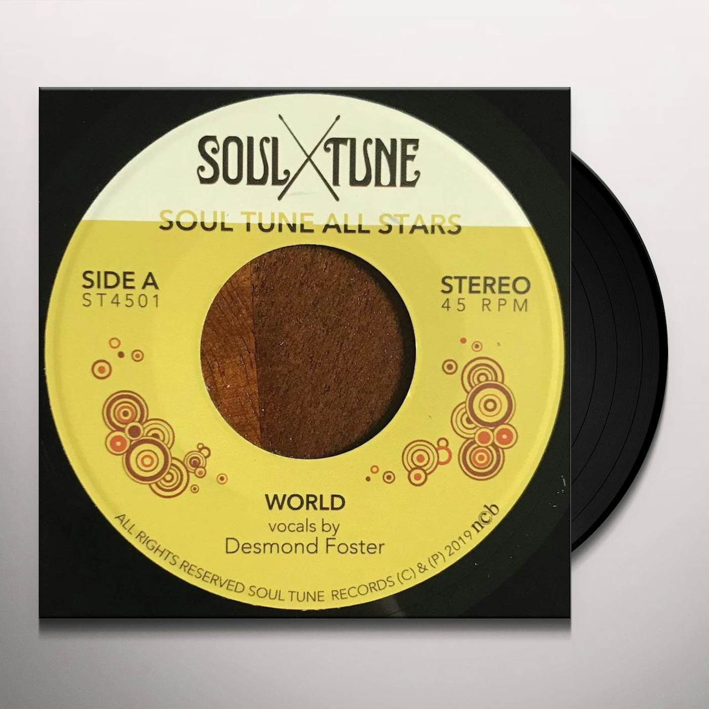 Soul Tune Allstars World / natural feeling Vinyl Record