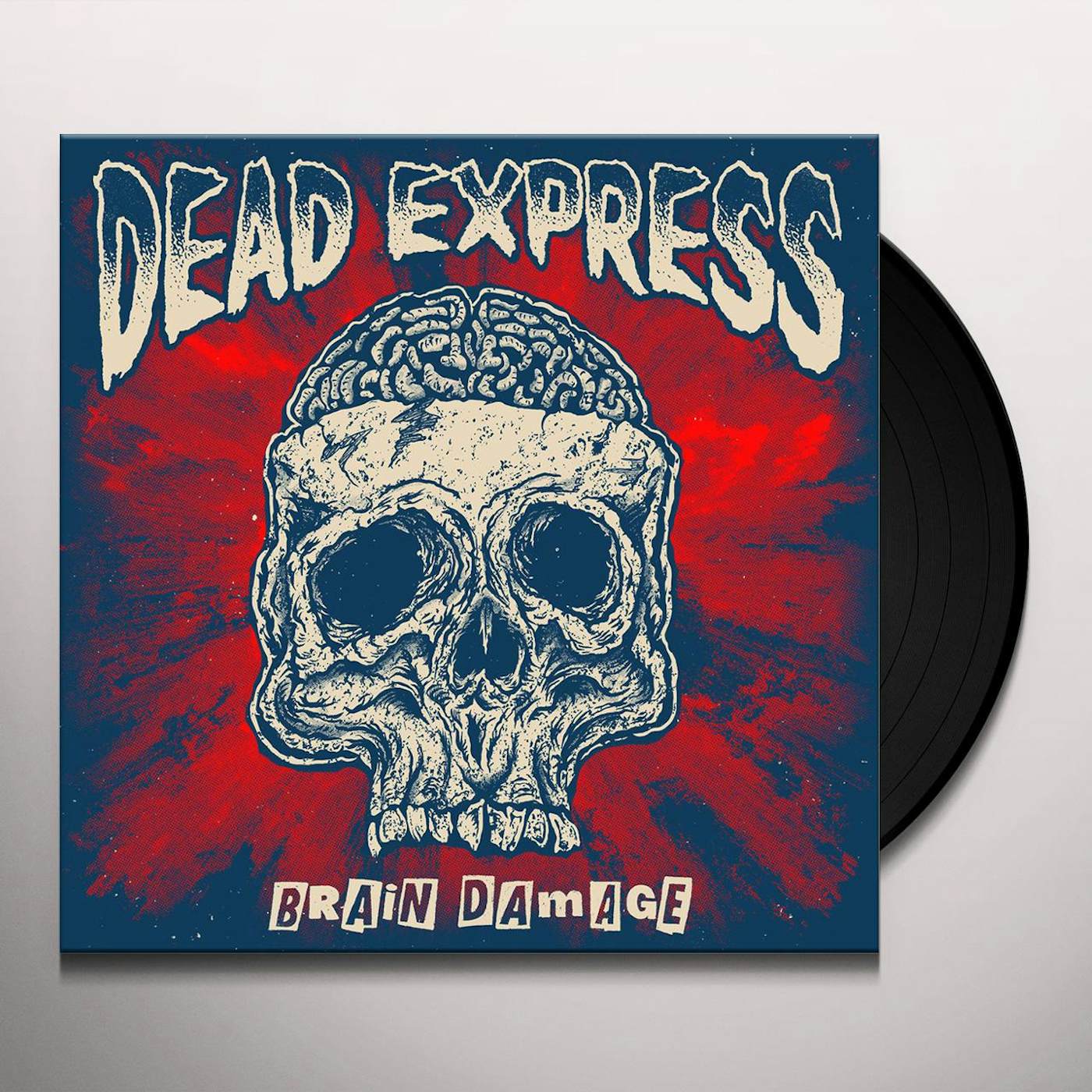 Dead Express Brain Damage Vinyl Record