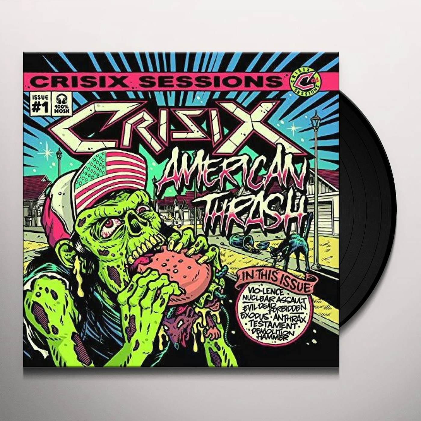 Crisix Sessions : #1 american thrash Vinyl Record