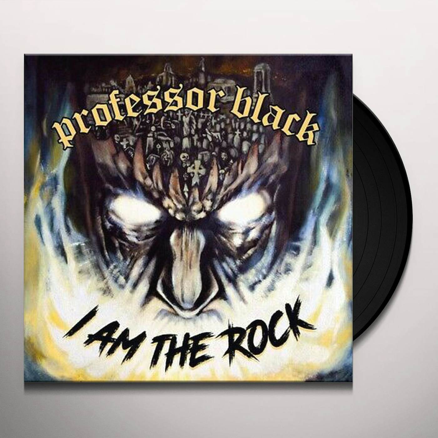 Professor Black I Am The Rock (Blue Vinyl) Vinyl Record