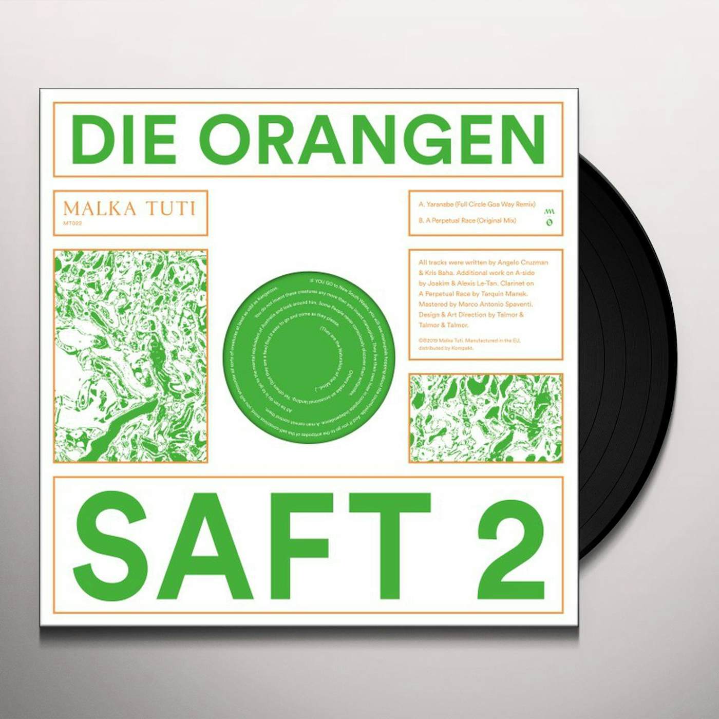 Die Orangen Saft 2 Vinyl Record