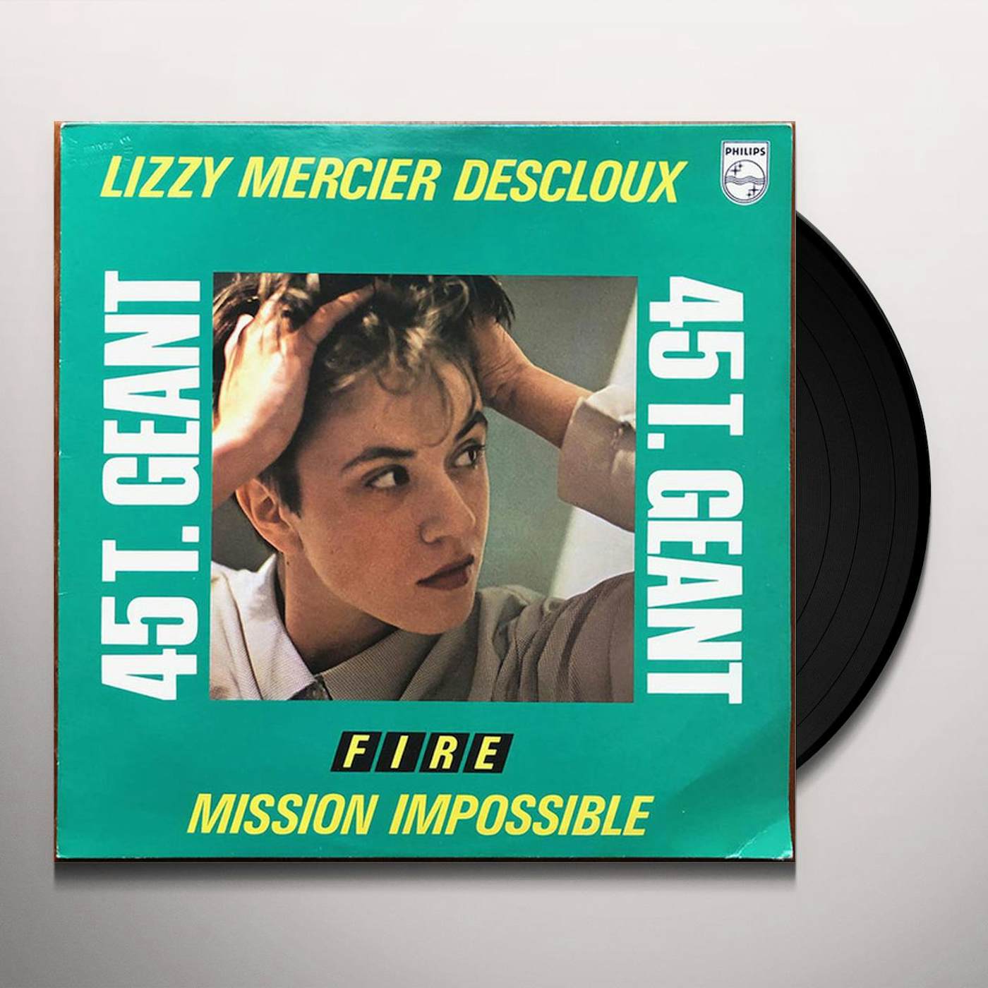 Lizzy Mercier Descloux Mission Impossible Vinyl Record
