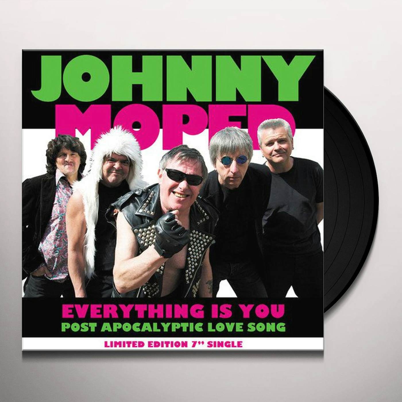 Johnny Moped Everything Is You/Post Apocalyptic Love Song Vinyl Record