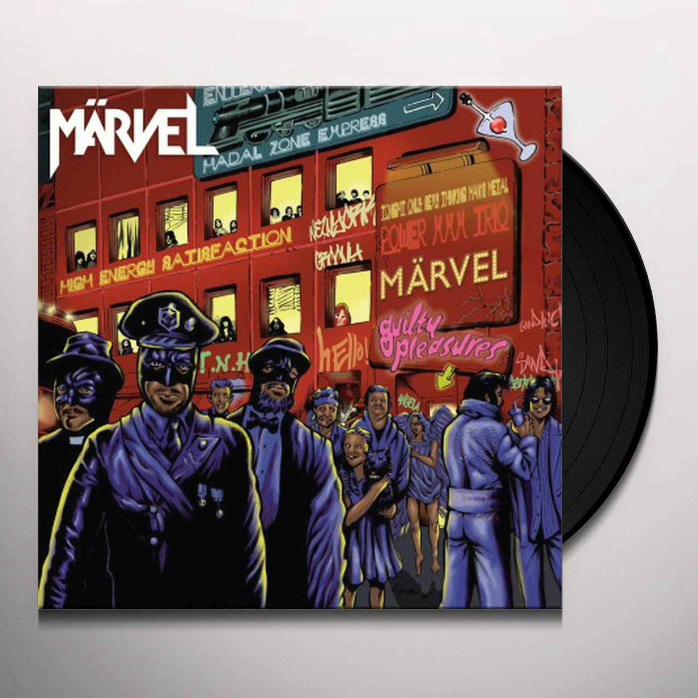 Marvel Guilty Pleasures Vinyl Record
