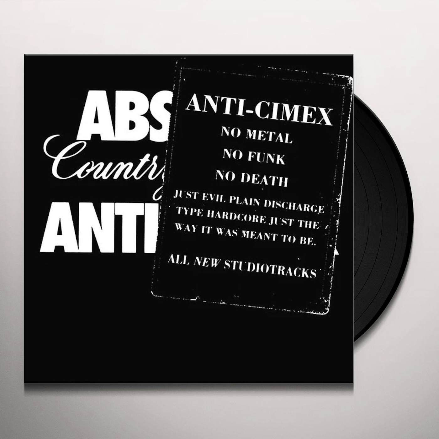 Anti Cimex Absolut country of sweden Vinyl Record