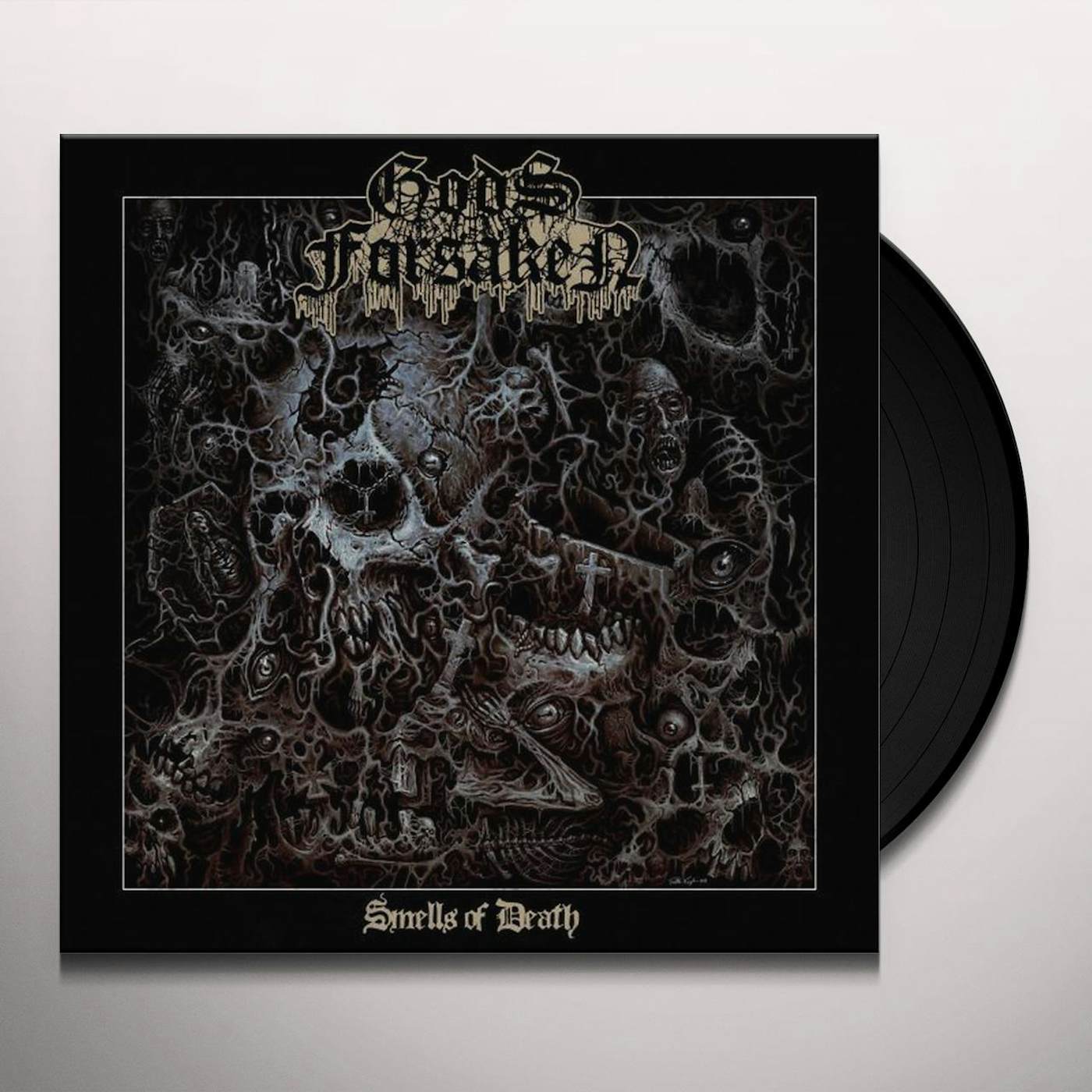 Gods Forsaken In A Pitch Black Grave Vinyl Record