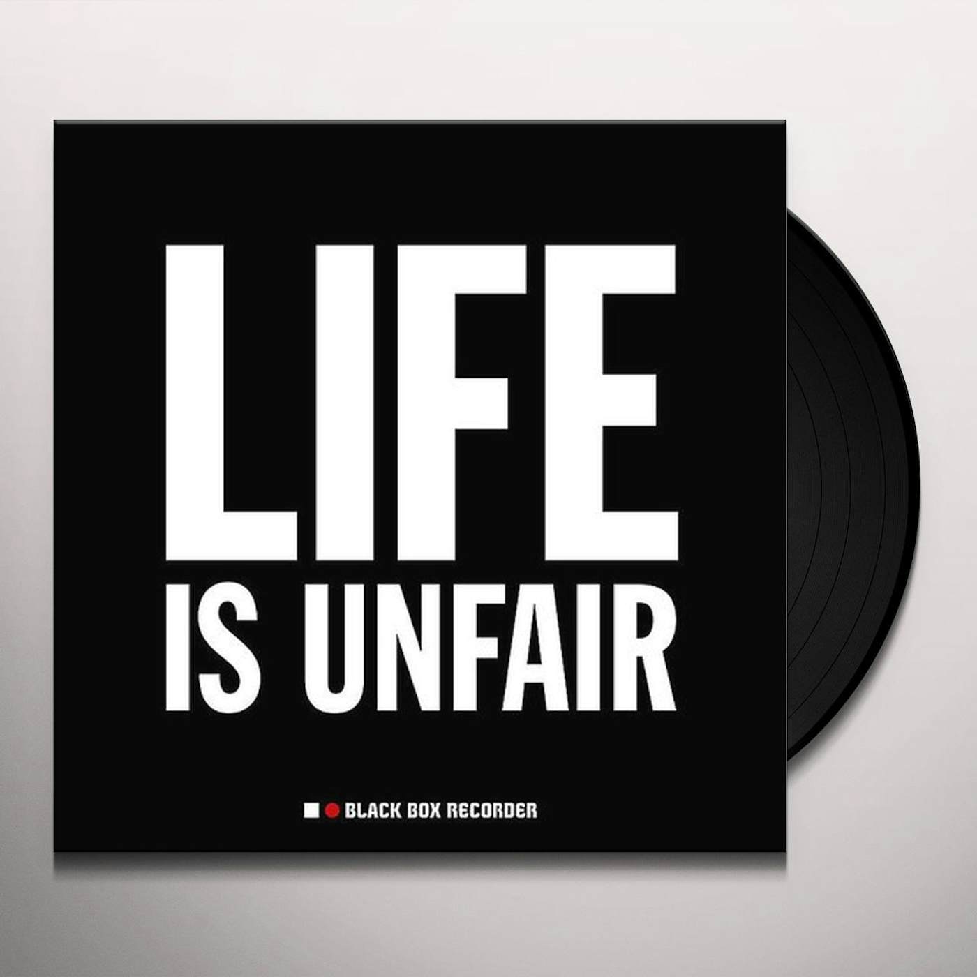 Black Box Recorder Life is unfair Vinyl Record