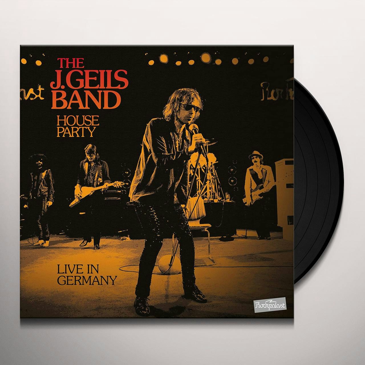 The J. Geils Band House Party Live In Germany (Ltd. Orange Vinyl Record