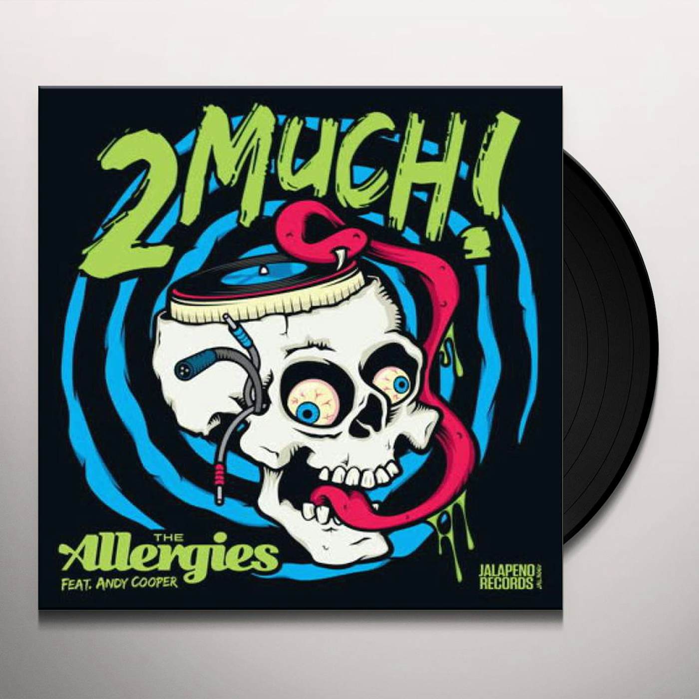 The Allergies 2 Much! Vinyl Record