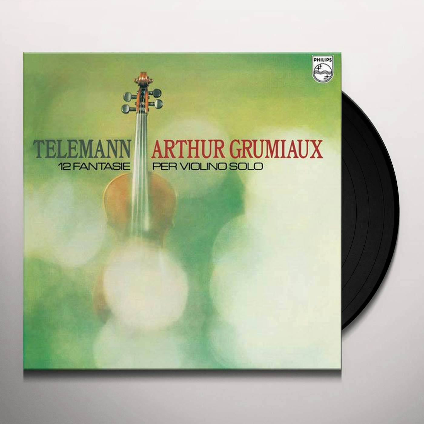 Arthur Grumiaux Telemann: 12 Fantasias For Violin Solo Vinyl Record
