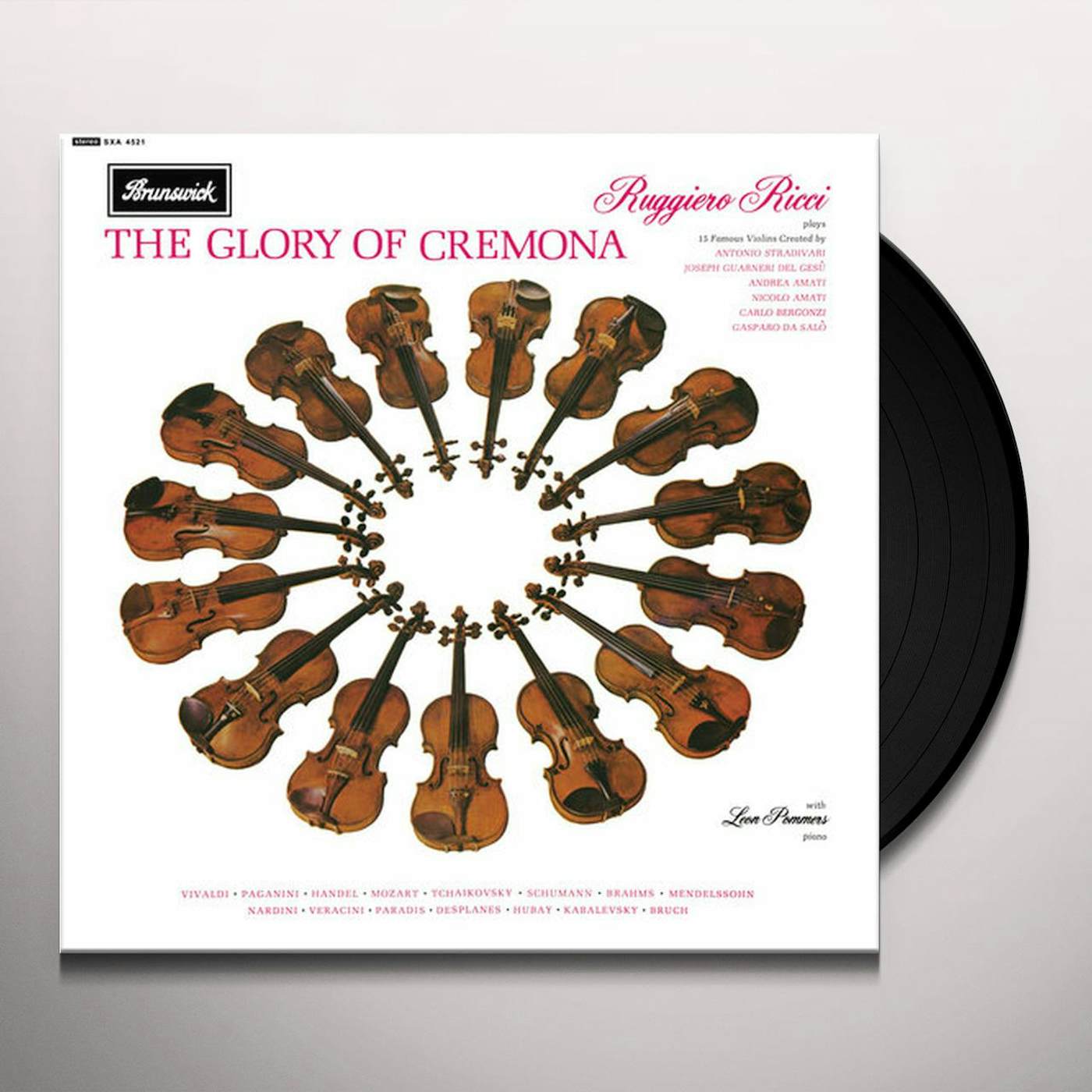 Ruggiero Ricci The Glory of Cremona (180 Gram Audiophile Vinyl Import) Vinyl Record