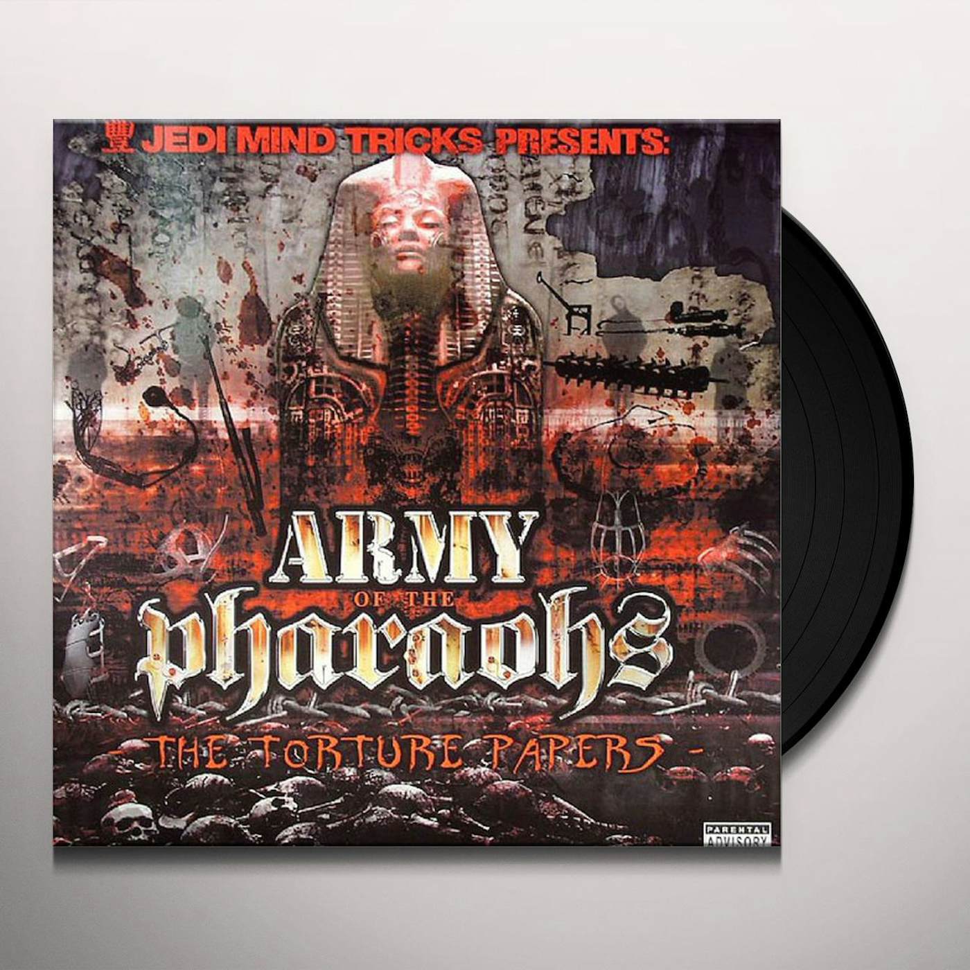 Jedi Mind Tricks ARMY OF THE PHARAOHS: TORTURE PAPERS Vinyl Record
